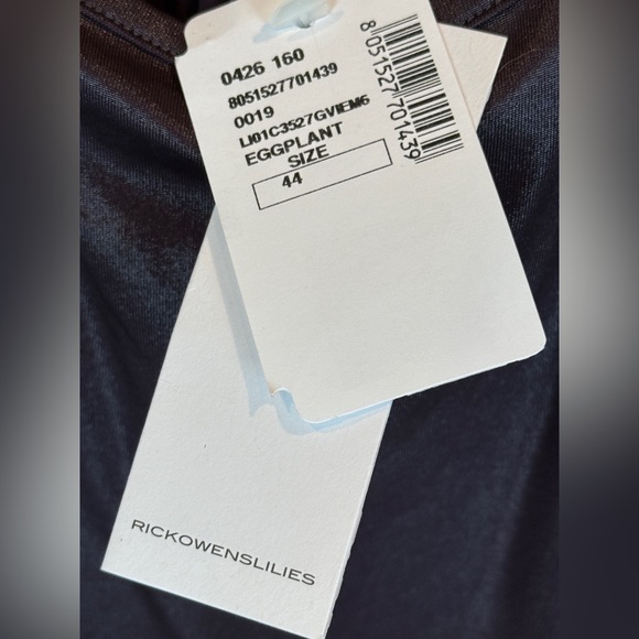 Rick Owens Lilies Braided Slip Dress- Sz 44 (8) - Picture 12 of 16